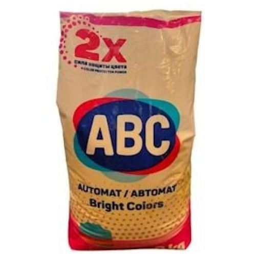 Yuyucu toz ABC Automat Bright Colors, rəngli çamaşır, avtomat, 9 kq