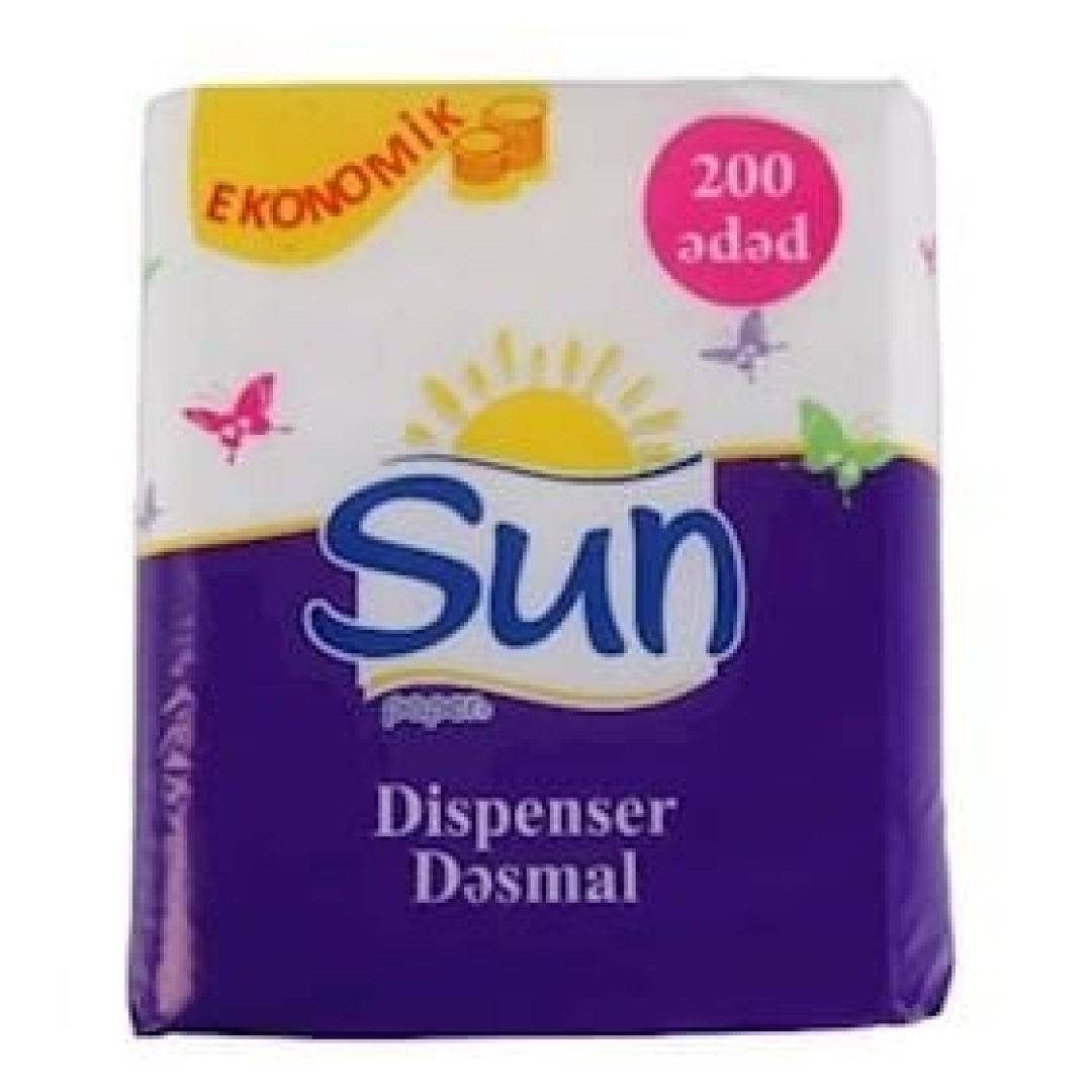 Dəsmal dispenseri Sun 22.5*20CM 200*24 ECO