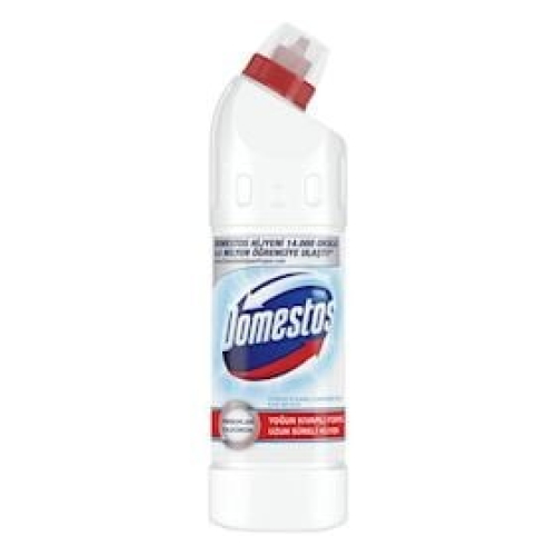 Yuyucu gel unitaz üçün Kar beyaz Domestos 806 ml