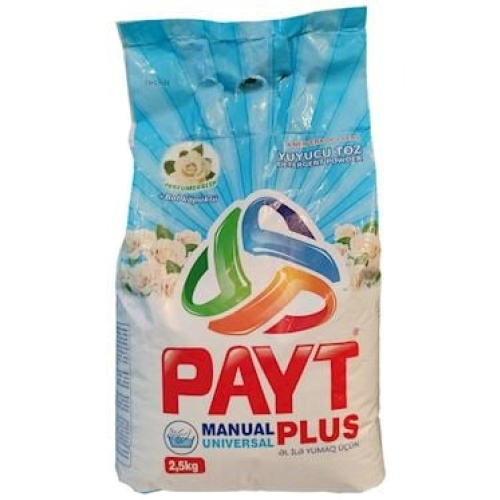 Paltar yuyucu toz əl ilə yumaq üçün Payt 2,5 kg