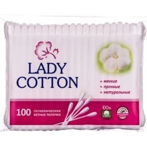 Pambıq çubuqlar Lady Cotton 100 əd