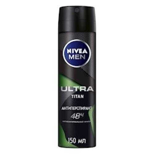 Dezodorant-antiperspirant Nivea Men Ultra Titan antibakterial effekt ilə, 150 ml