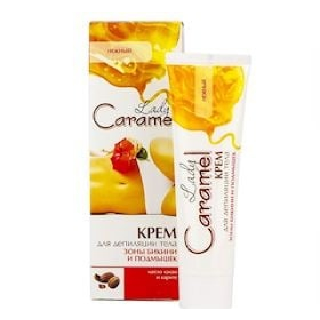 Krem Caramel Bikini depilyasiyası üçün, 100 ml