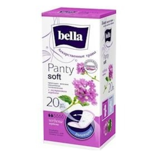 Gündəlik bezlər Bella Panty Herbs Verbena verbena ekstraktı ilə, 20 ədəd