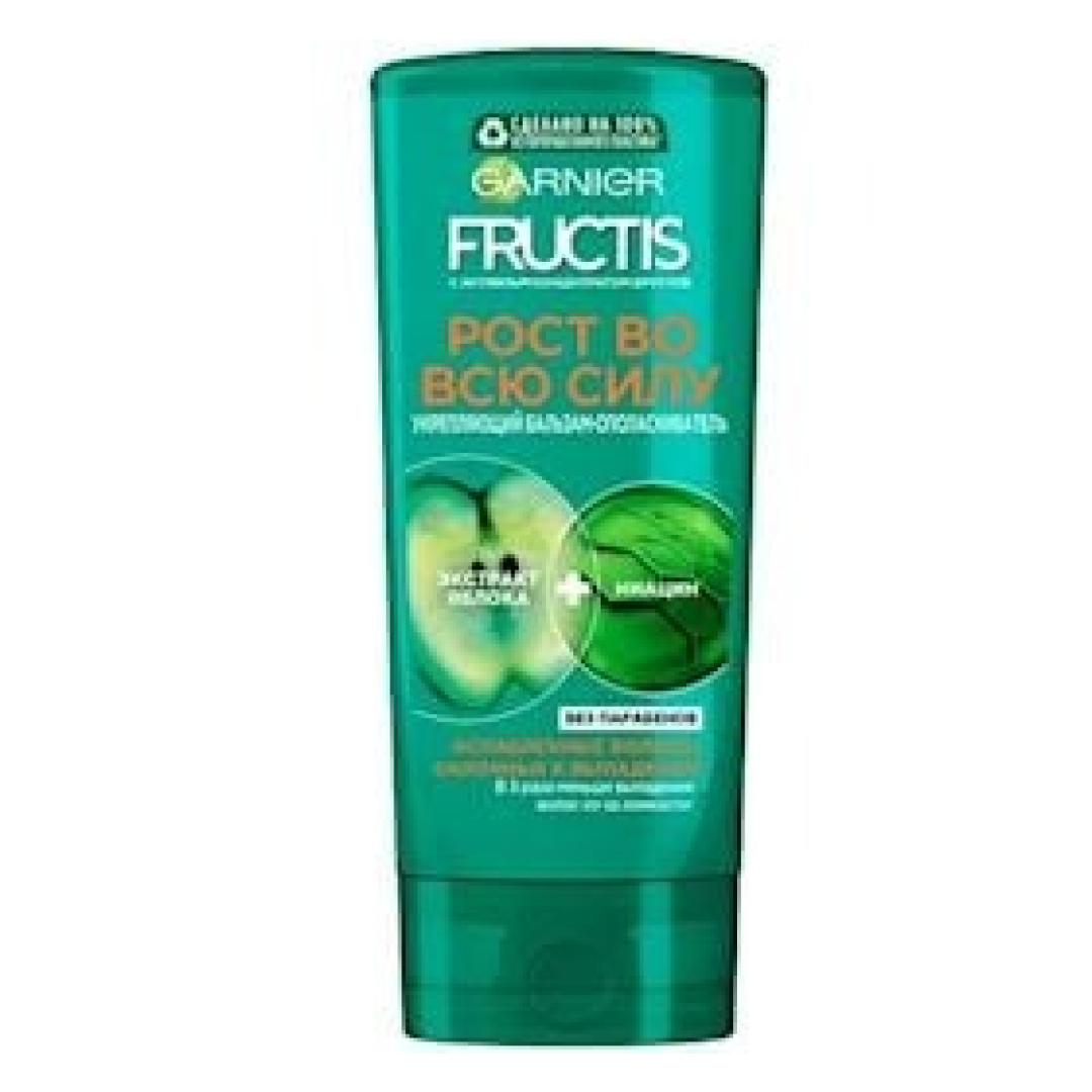 Balzam-yaxalayıcı Garnier Fructis alma qoxusu ilə tökülən saçlar üçün, 200 ml 