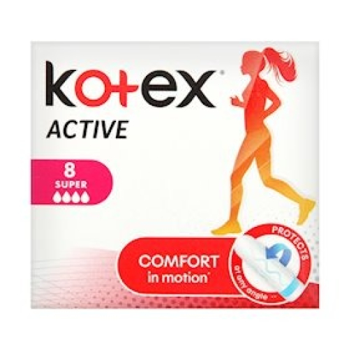 Gigiyenik tamponlar Kotex Active Super 8 ədəd 