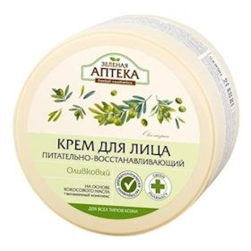 Üz üçün krem "Зеленая аптека" Zeytun 200 ml 