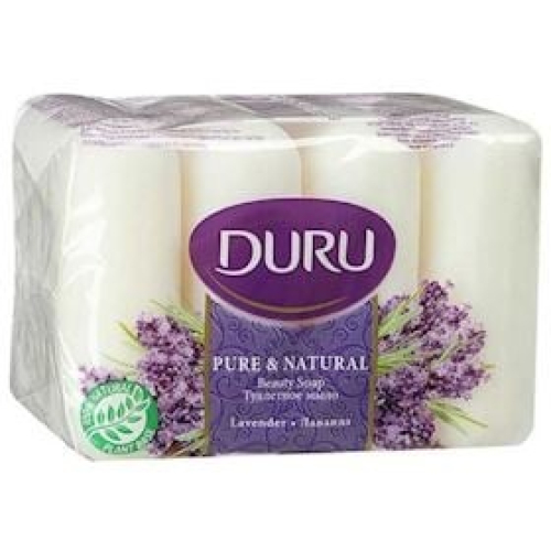 Tualet sabunu Duru Pure and Təbii Lavanda 4х85 q