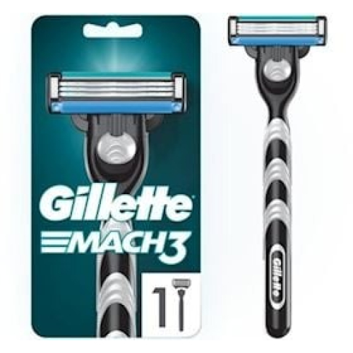 Təraş ülgücü Gillette Mach3 + 1 dəyişdirilə bilən kaset 