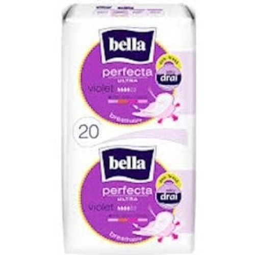 Gigiyenik bezlər Bella Perfecta Ultra Violet Deo Fresh, 10+10 əd