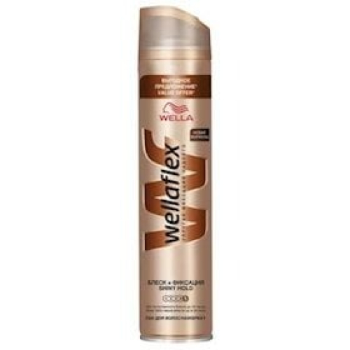 Saç lakı Wella Wellaflex İncə saçlar üçün həcm Supergüclü fiksasiya 250 ml 