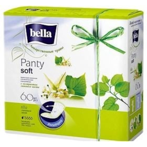 Gündəlik gigiyenik qadın bezləri Bella Panty Herbs Cökə çiçəyi ekstraktı ilə 60 ədəd