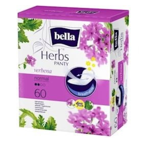 Gündəlik gigiyenik qadın bezləri Bella Panty Herbs verbena 60 ədəd