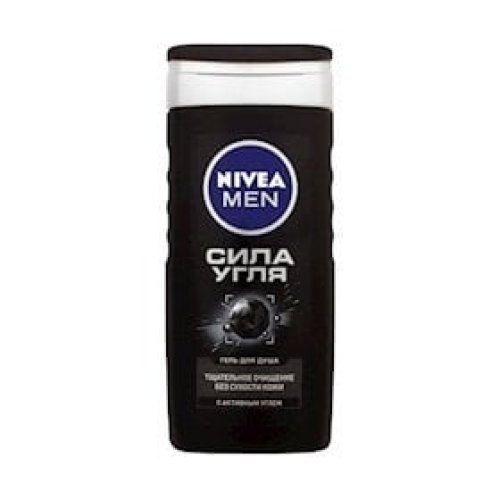 Duş üçün gel Nivea Shower Gel Men Coal 250 ml