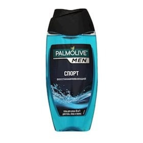 Duş üçün gel-şampun Palmolive Sport Bərpa edici, 3-ü 1də, bədən, üz və saçlar üçün, 250 ml