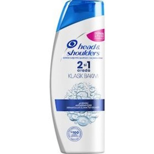 Kəpəyə qarşı şampun və kondisioner balzamı 400 ml Head&amp;Shoulders Hamar və ipək 2si 1də əsas qulluq