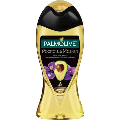 Gel duş üçün Palmolive Yağların dəbdəbəsi avokado və iris ekstraktı ilə 250 ml