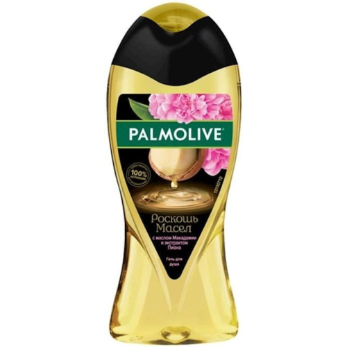 Gel duş üçün Palmolive Yağların dəbdəbəsi makadamiya yağı və pion ekstraktı ilə 250 ml