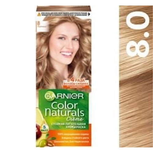 Krem-boya saç üçün Garnier Color naturals 8 Buğda 112 ml 