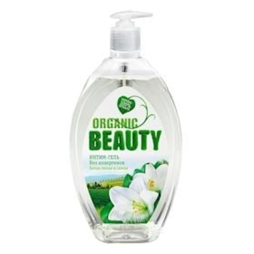 İntim gigiyena üçün gel Organic beauty Ağ zanbaq və zeytun 500 ml