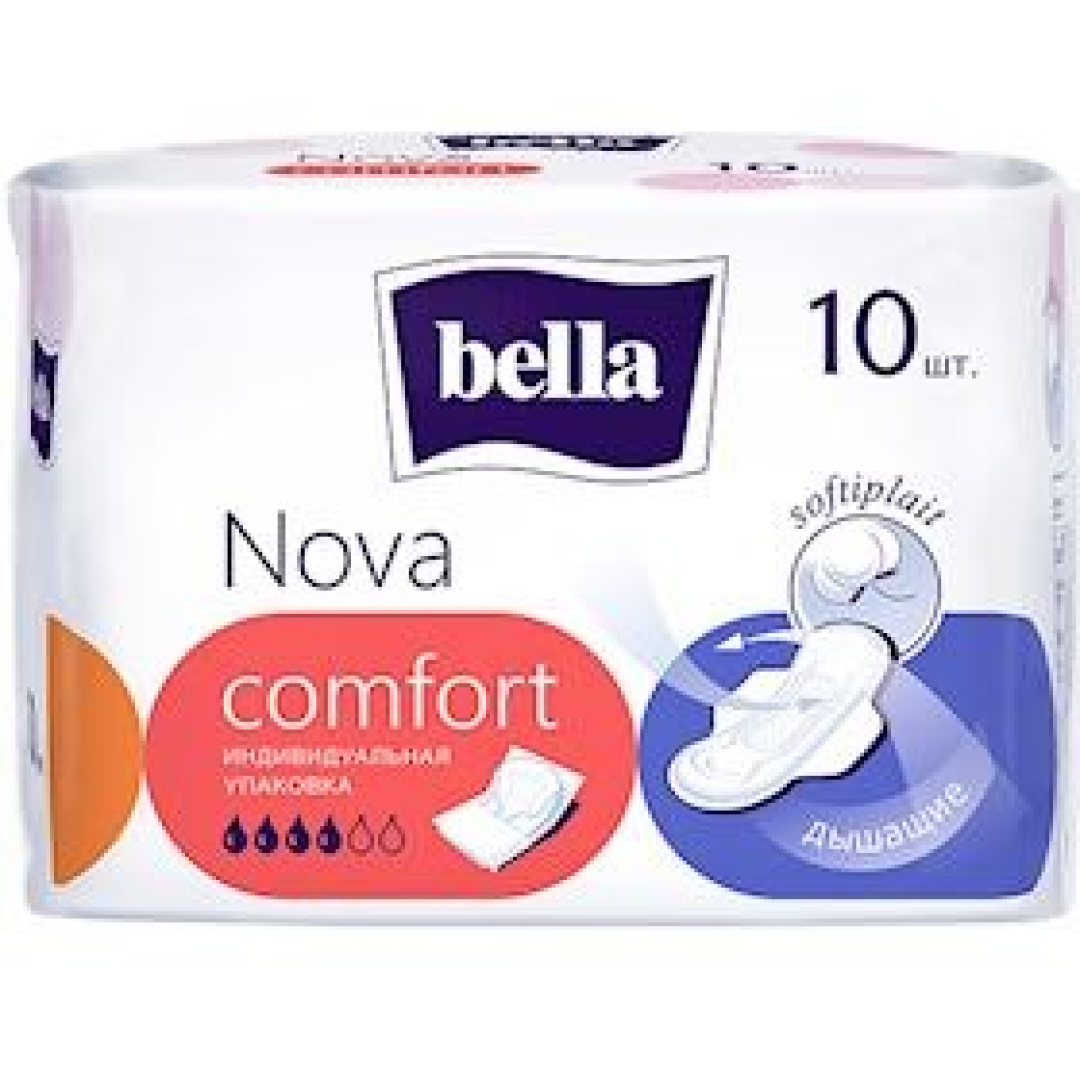 Gigiyenik bezlər Bella Nova Comfort 10 əd