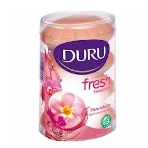 Tualet sabunu Duru Fresh Sensations Çiçəkli bulud 4 əd x 100 q