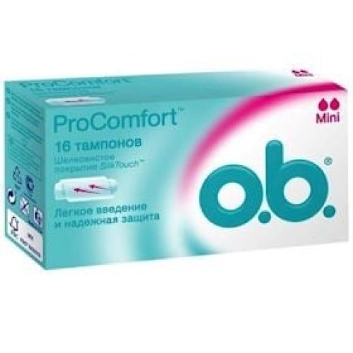 Tamponlar o.b. ProComfort Mini 16 əd