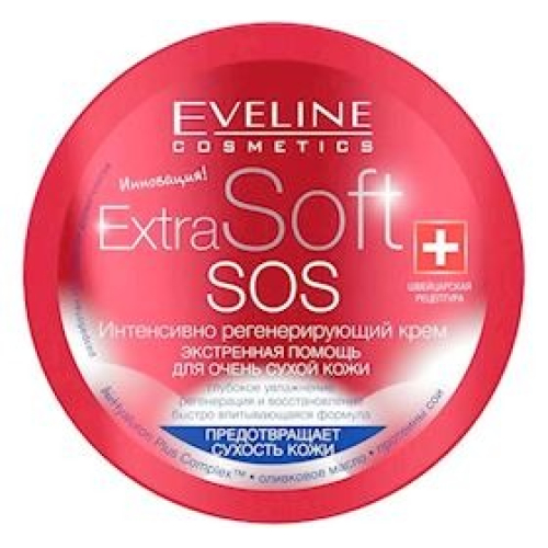 Bədən üçün krem Eveline Cosmetics Extra Soft SOS İntensiv reqenerasiyaedici 200 ml