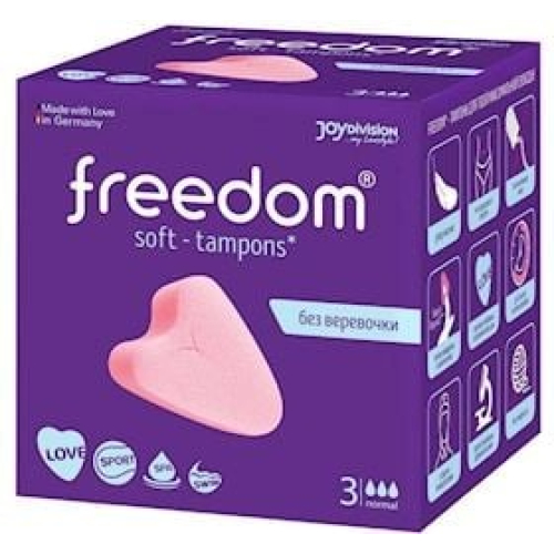 Gigiyenik tamponlar Freedom Normal 3 əd