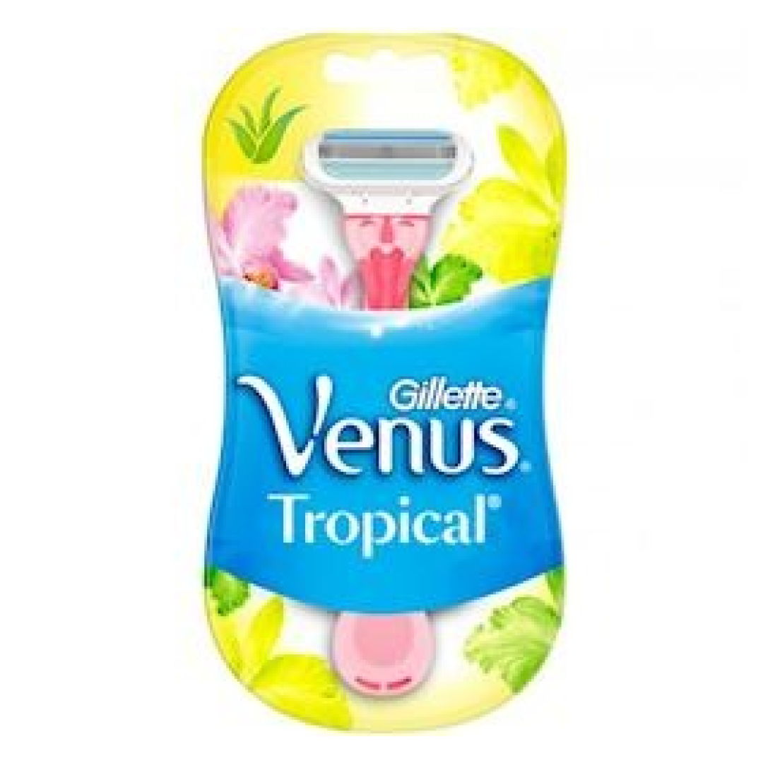 Ehtiyyat kartriclərsiz ülgüc Gillette Venus Tropical 