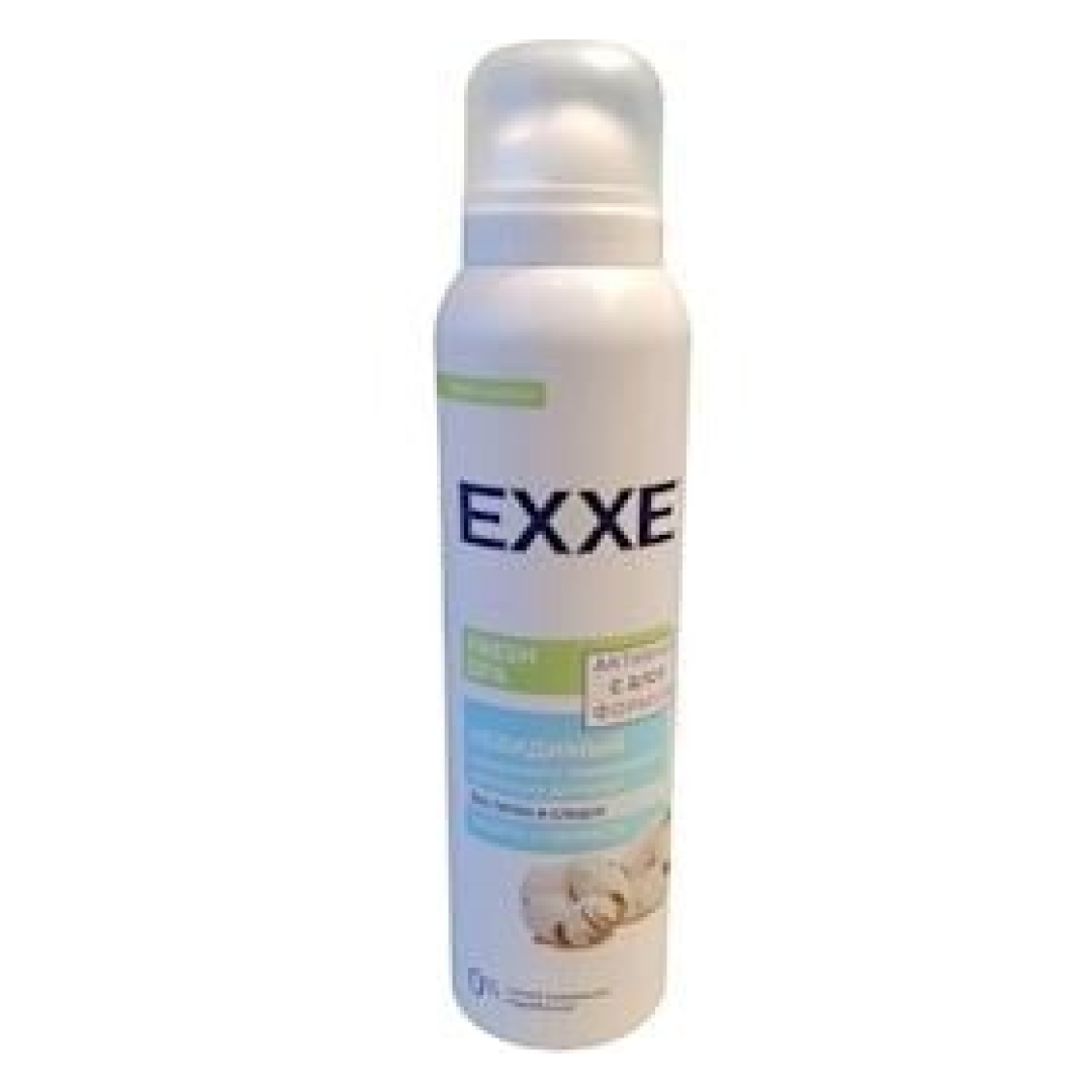 Dezodorant sprey qadınlar üçün Fresh Spa ləkəsiz və izsiz EXXE 150 ml