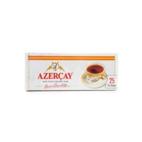 Paket çayı Azercay berqamotlu qara 25 əd