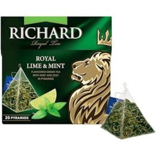 Çay Richard Royal Lime & Mint yaşıl 20 əd