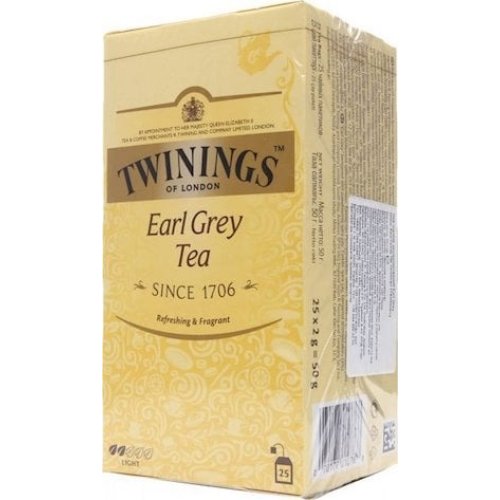 Qara çay Twinings Earl Grey, 25 ədəd 