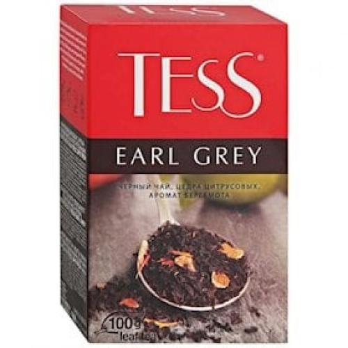 Qara çay Tess Earl Grey, 100 q