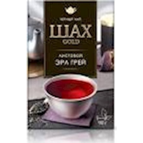 Qara Hindistan dəmləmə çayı "Шах" Gold Earl Grey 90 q