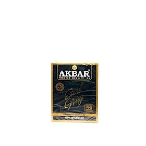 Qara dəmləmə çayı Akbar Earl Grey berqamotlu 250 q