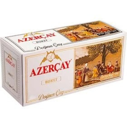 Paket çayı Azercay Buket qara 25+10 əd