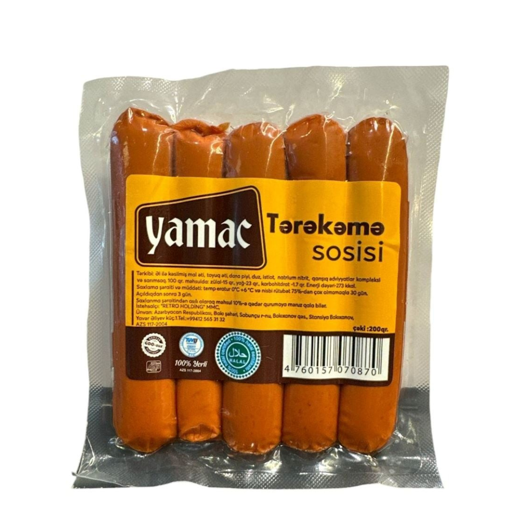 Tərəkəmə sosis Yamac 200 q