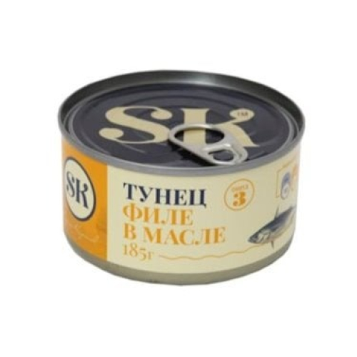 Yağda tuna filesi SK, 185 q