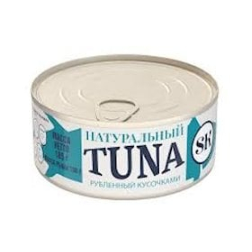 Konservləşdirilmiş file balığı təbii Tuna Sk 140 q