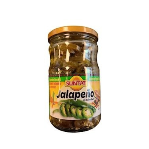 Marinə edilmiş doğranmış xalapenyo Suntta Jalapeno, 720 q