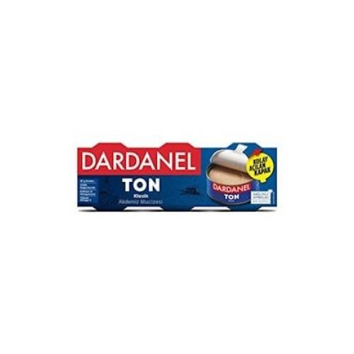 Konservləşdirilmiş ton balığı Dardanel günəbaxan yağında 3x80 q