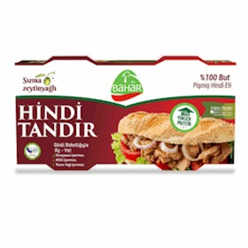 Konserv Bahar qaynadılmış hind quşu Tandır 240 q