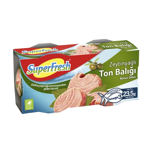 Ton balığı Superfresh zeytun yağı ilə, 225 q