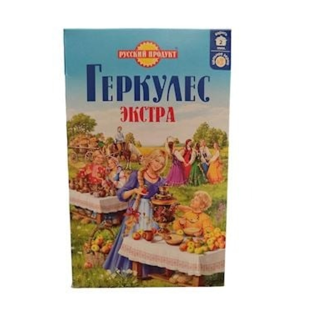 Yulaf dənələri Gerkules extra Russkiy produkt, 1100 q