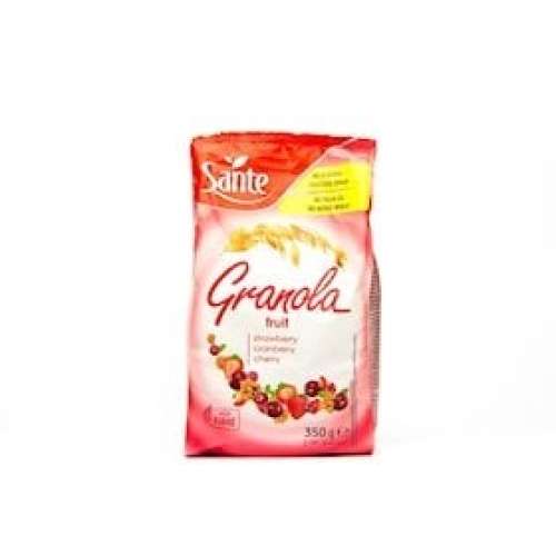 Qranola Gold Granola Fruit Cranberry and Raspberry 350 q