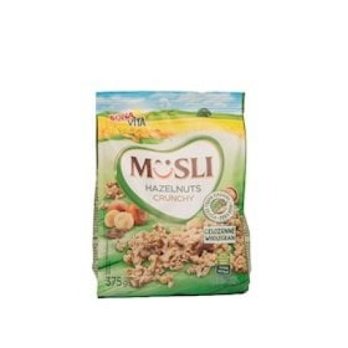 Quru səhər yeməyi Bona Vita Musli Hazelnuts Crunch 375 q