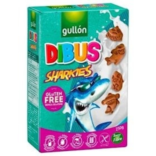 Peçenye Gullon Dibus Sharkies glütensiz 250 q