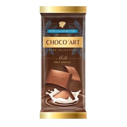 Südlü şokolad Choco Art Milky 72%, 90 q